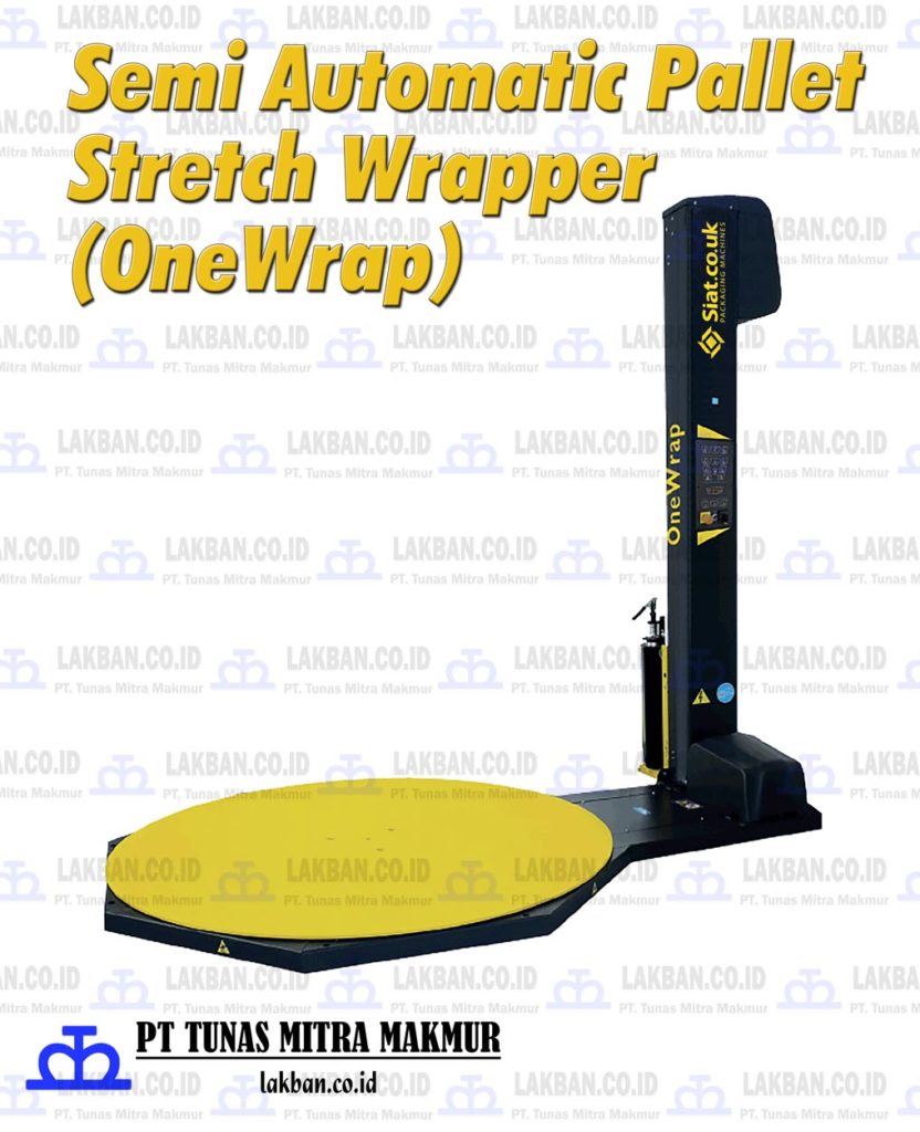  Jual Semi Automatic Pallet Stretch Wrapper (OneWrap)