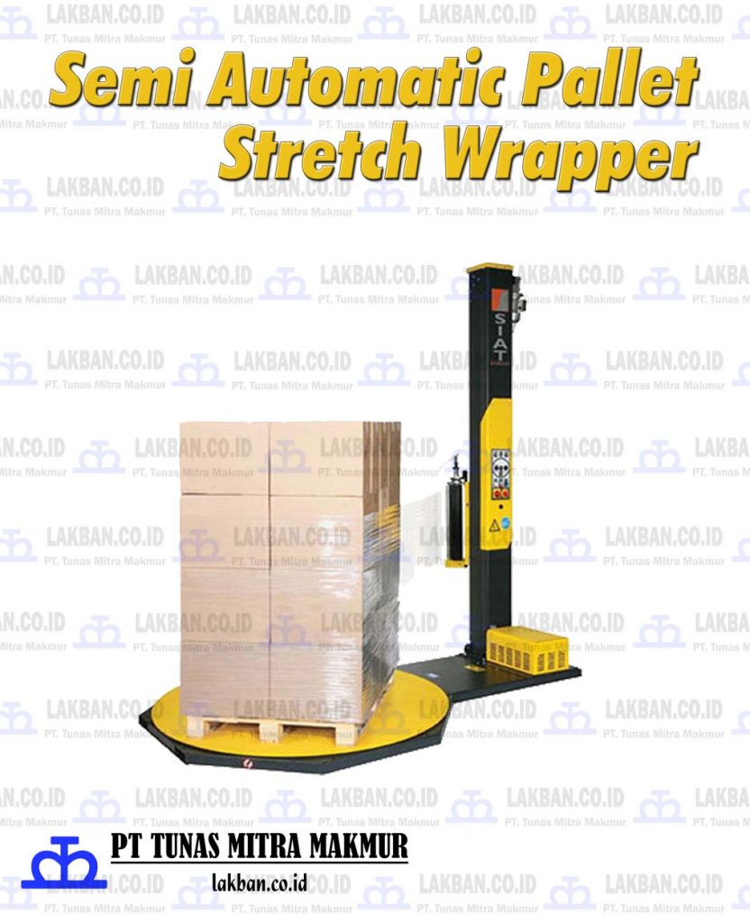 Jual Semi Automatic Pallet Stretch Wrapper