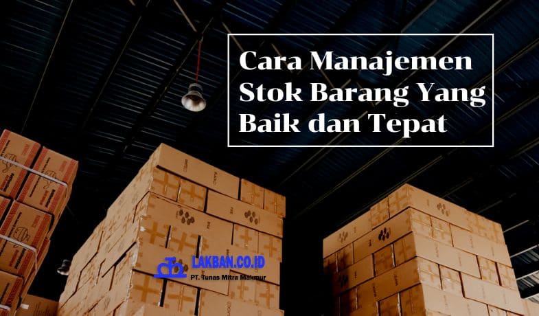 manajemen stok barang