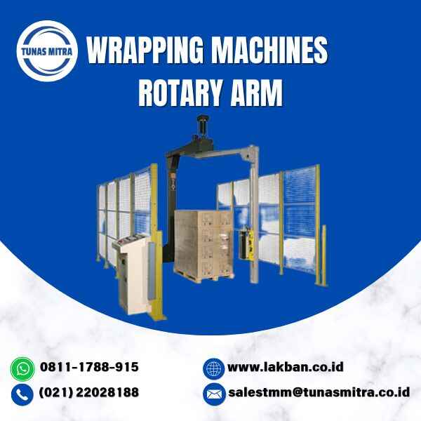 semi automatic wrapping machines-dengan rotary arm