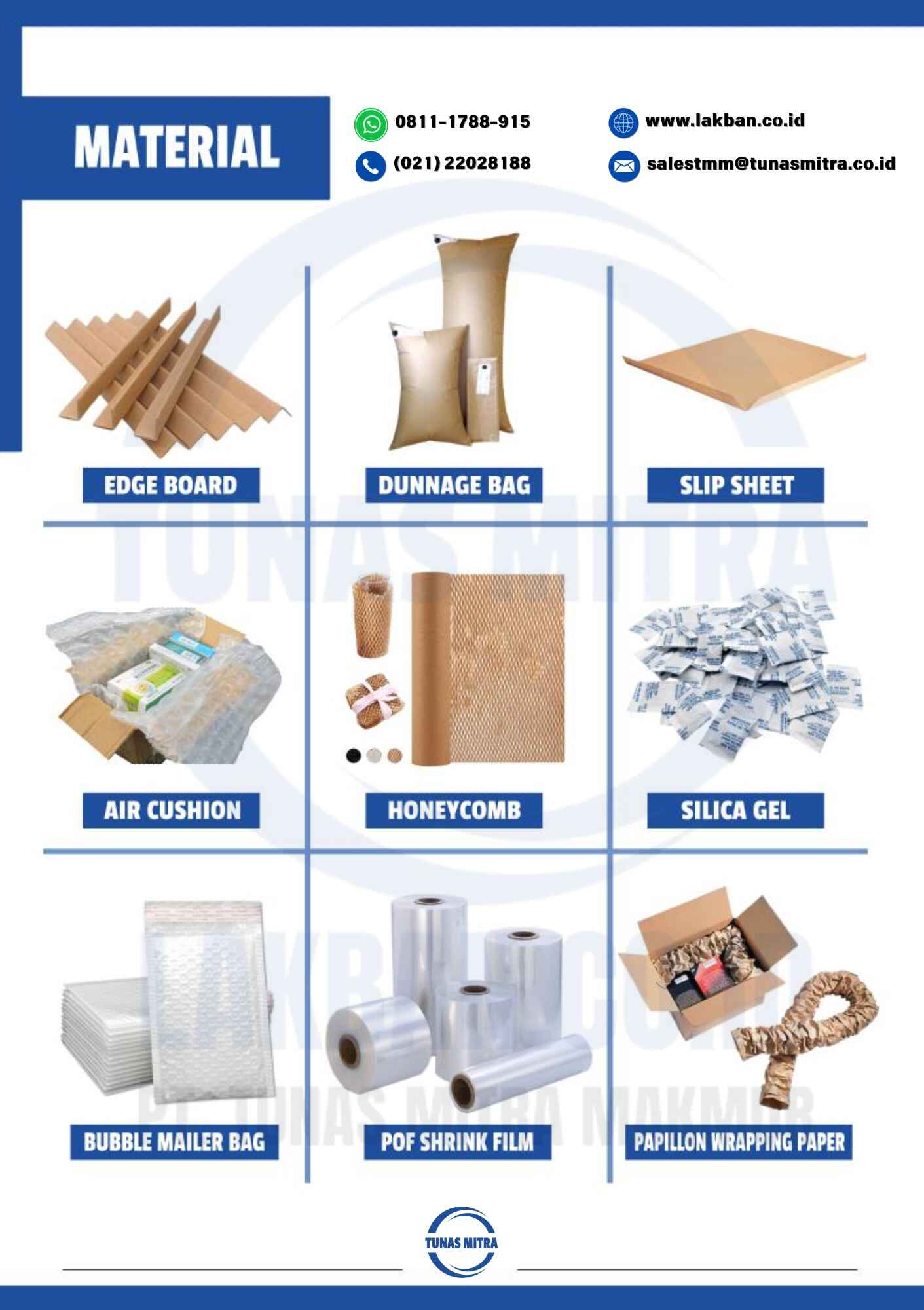 Katalog Produk Packaging Materials dari PT. Tunas Mitra Makmur