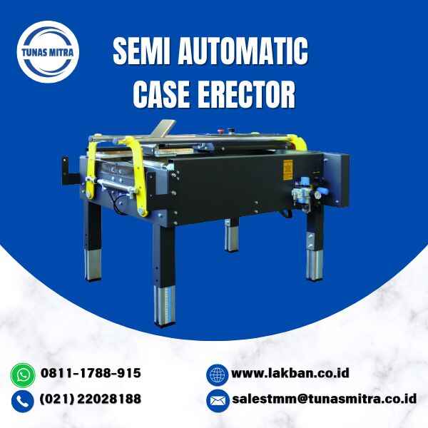 semi automatic case erector